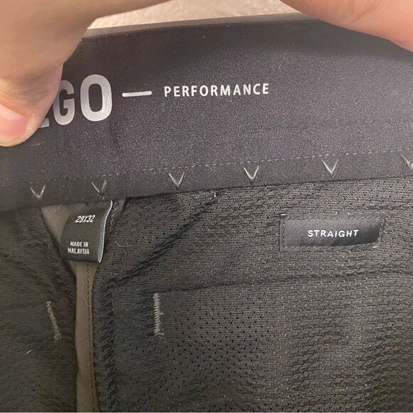 01.Algo Performance dress Athleisure Golf stretch Pants slacks Straight 29x32 - Picture 11 of 13